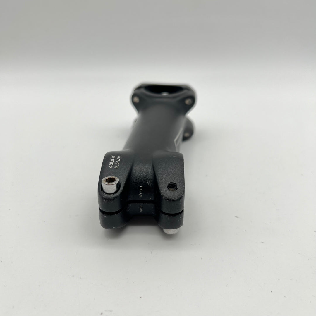 Giant bike stem 110mm +/- 6 degree 1 1/8” 31.8 mm black threadless Road MTB Used