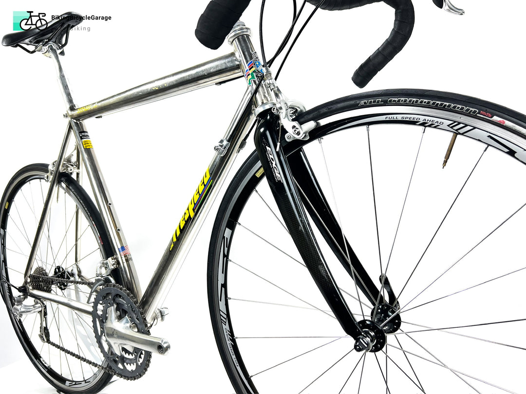 Used Litespeed Ultimate, Shimano Ultegra, Titanium Road Bike-2000, 54cm