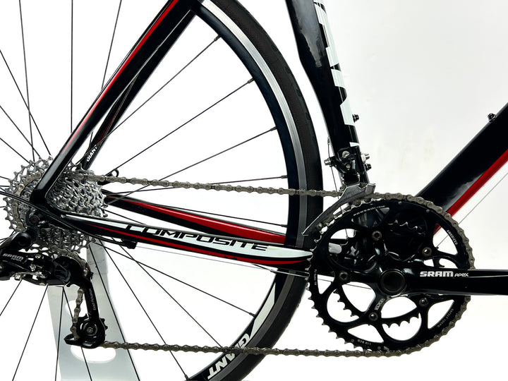 Used Giant Defy Composite 2, Carbon Fiber Road Bike, Sram Apex-2012, 58cm