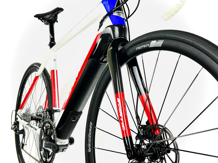 Used Fantic Passo Giau, Carbon Fiber Road E-Bike, 11-Speed SRAM Force, 22 Pounds! Size: Large, MSRP:$5,000