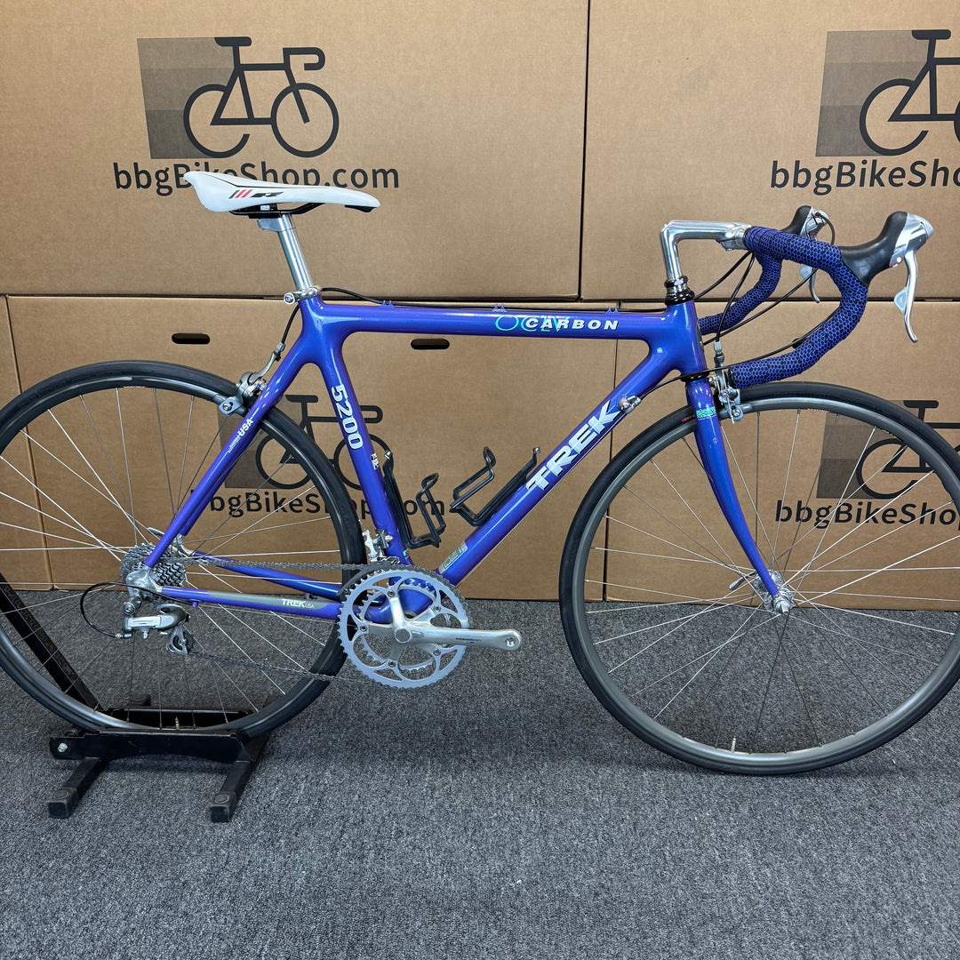 Used Trek 5200, OCLV Carbon Fiber Rare Vintage Road Bike - 1992, 54cm