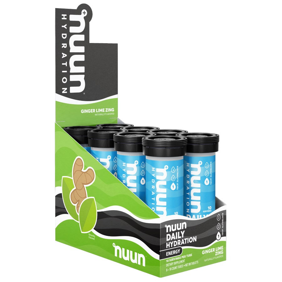 Nuun Daily Energy 8-Pack Ginger Lime Zing