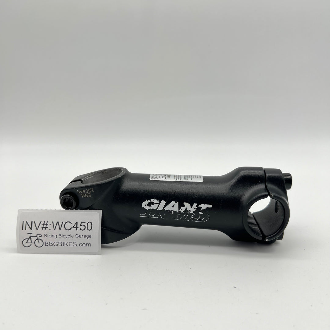 Giant Bike Stem 110mm +/- 7 degree 1 1/8” 26.0 mm black threadless Road MTB Used