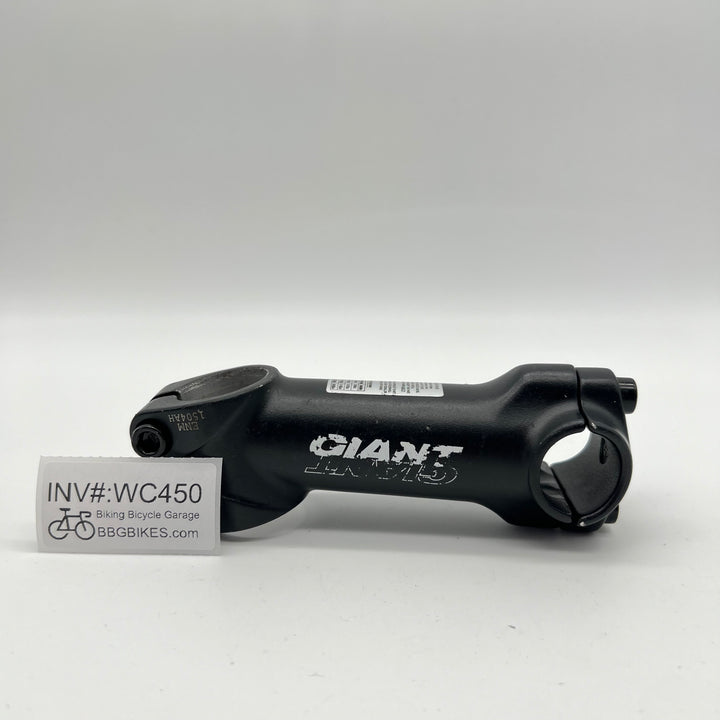 Giant Bike Stem 110mm +/- 7 degree 1 1/8” 26.0 mm black threadless Road MTB Used