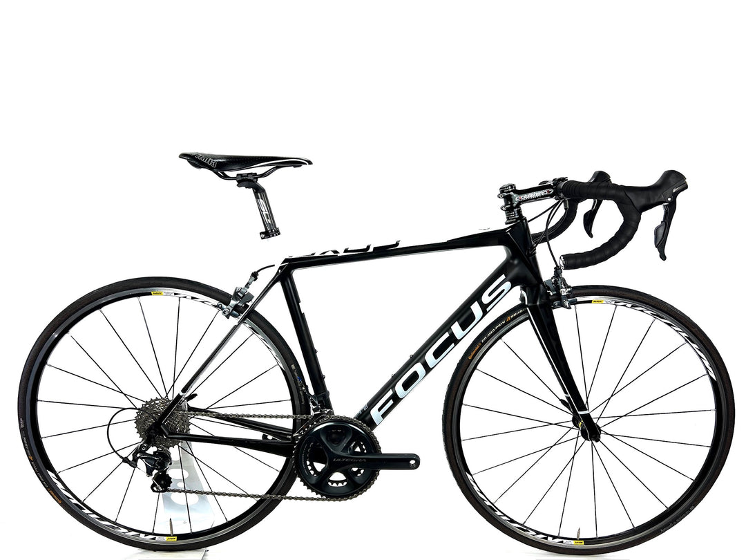 Used Focus Cayo, 11-spd Shimano Ultegra, Carbon Road Bike-2016, 16 Pounds! 54cm