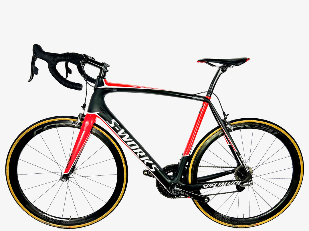 Used Specialized S-Works Tarmac, 11-spd Red eTap, Carbon Bike-2017, 61cm, MSRP:$9k