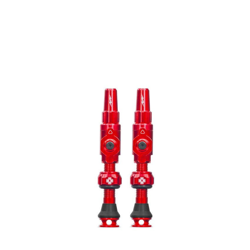 Muc-Off Tubeless Valves Big Bore Lite Medium 35mm Red