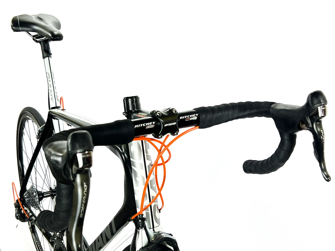 Used Giant TCR SL 1, full Dura-Ace, Carbon Fiber Road Bike-2011, 58cm, MSRP:$7k