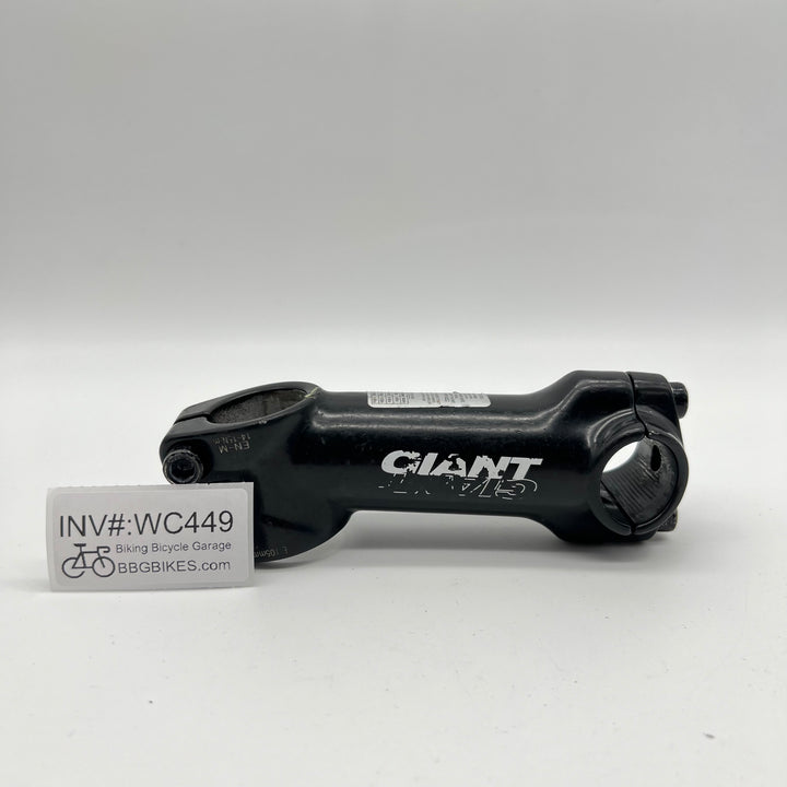 Giant Bike Stem 110mm +/- 7 degree 1 1/8” 26.0 mm black threadless Road MTB Used