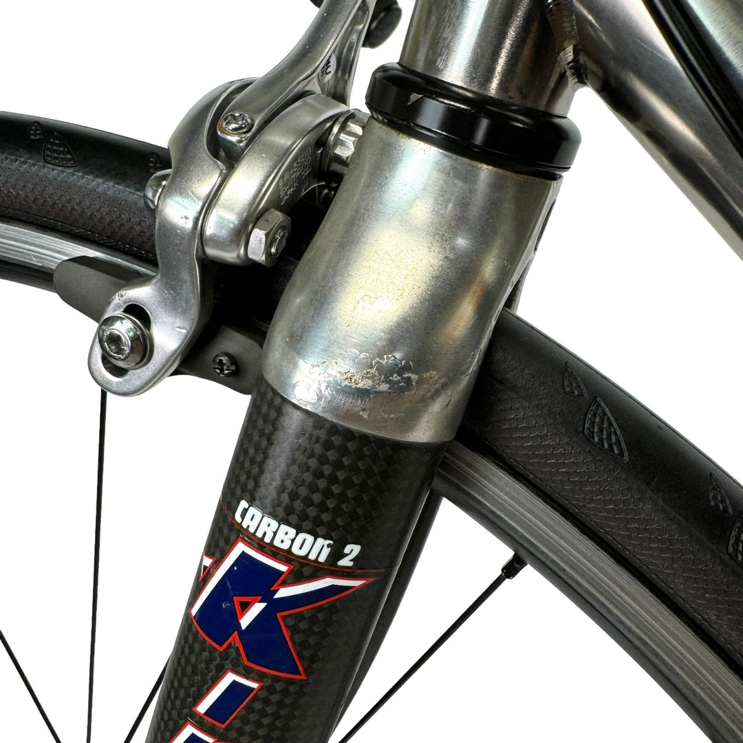 Used Mongoose RX10.5, Handmade Titanium Road Bike, Shimano Ultegra-2000, 56cm