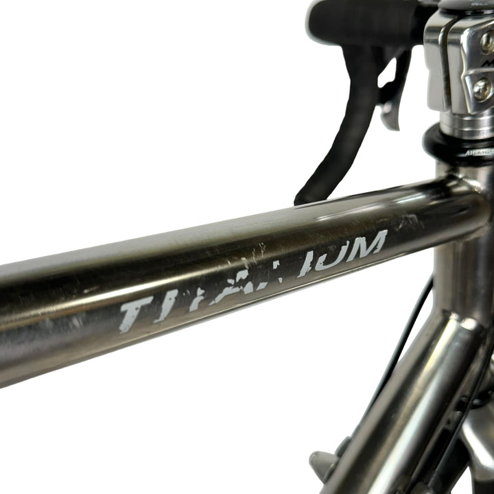 Used Mongoose RX10.5, Handmade Titanium Road Bike, Shimano Ultegra-2000, 56cm