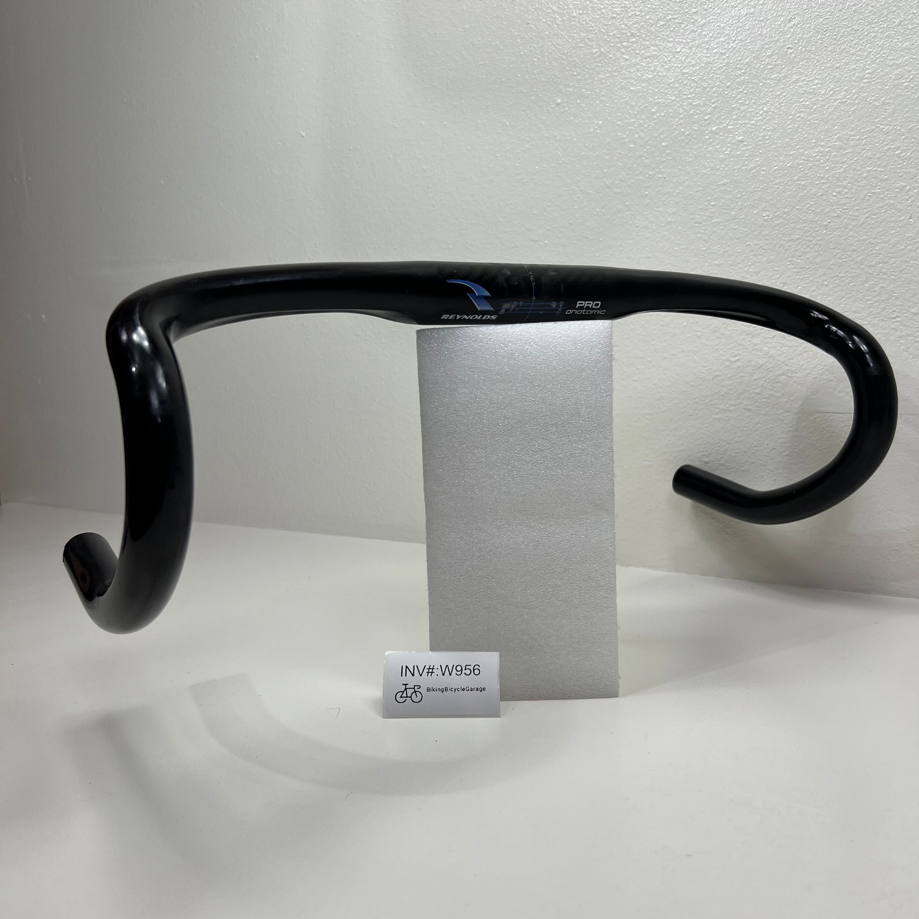 Used Reynolds Pro Anatomic Clamp Carbon Fiber Drop Bar Handlebars