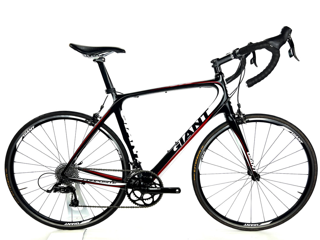 Used Giant Defy Composite 2, Carbon Fiber Road Bike, Sram Apex-2012, 58cm