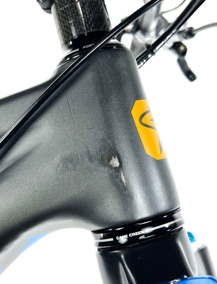 Used Santa Cruz Bronson C, Shimano XT, FOX, Carbon Mountain Bike-2013, Large