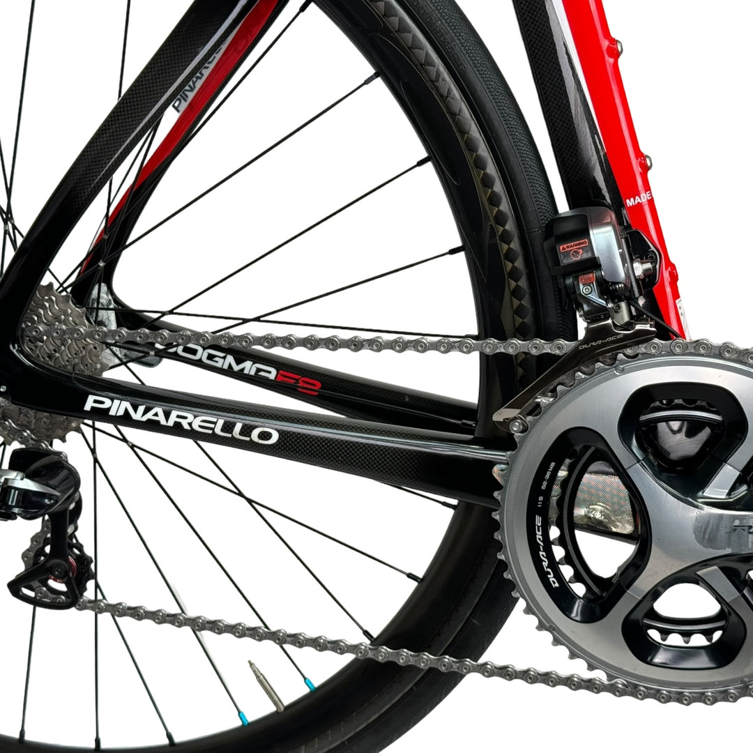 Used Pinarello Dogma F8, Di2 Dura-Ace 11-spd, Carbon Road Bike, 57.5cm, MSRP:$9k