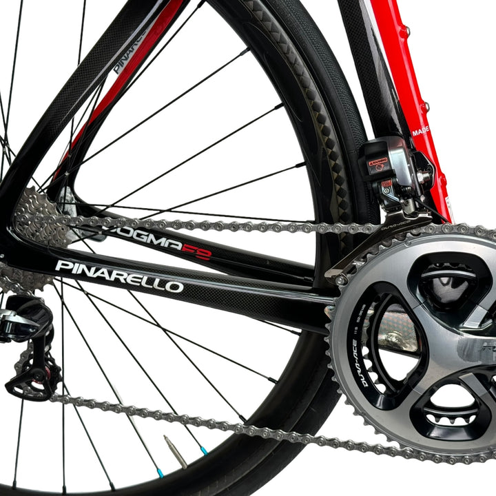 Used Pinarello Dogma F8, Di2 Dura-Ace 11-spd, Carbon Road Bike, 57.5cm, MSRP:$9k