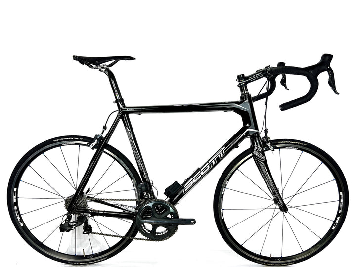 Used Scott Addict SL, Di2 Shimano Ultegra, Carbon Road Bike-2009, 60cm, MSRP:$6k