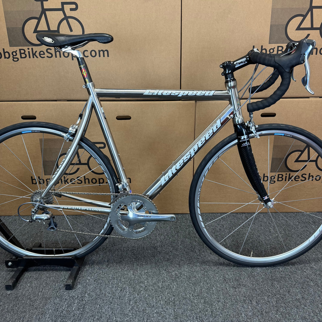 Used Litespeed Vortex, 6AL / 4V Titanium Road Bike, full Dura-Ace-2005, 57cm