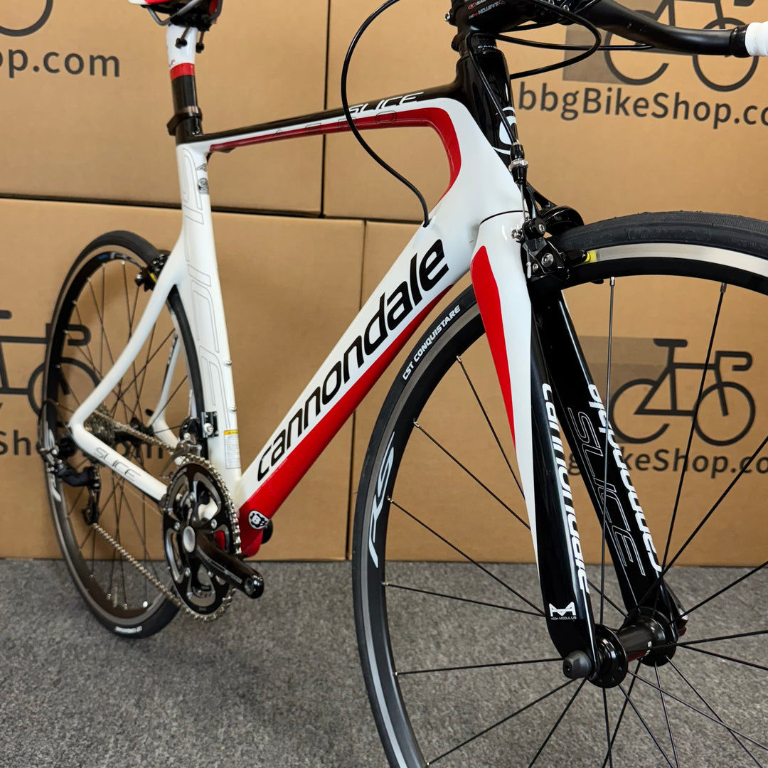 Used Cannondale Slice Hi-Mod 2, Carbon Fiber Triathlon Bike-2010, 58cm