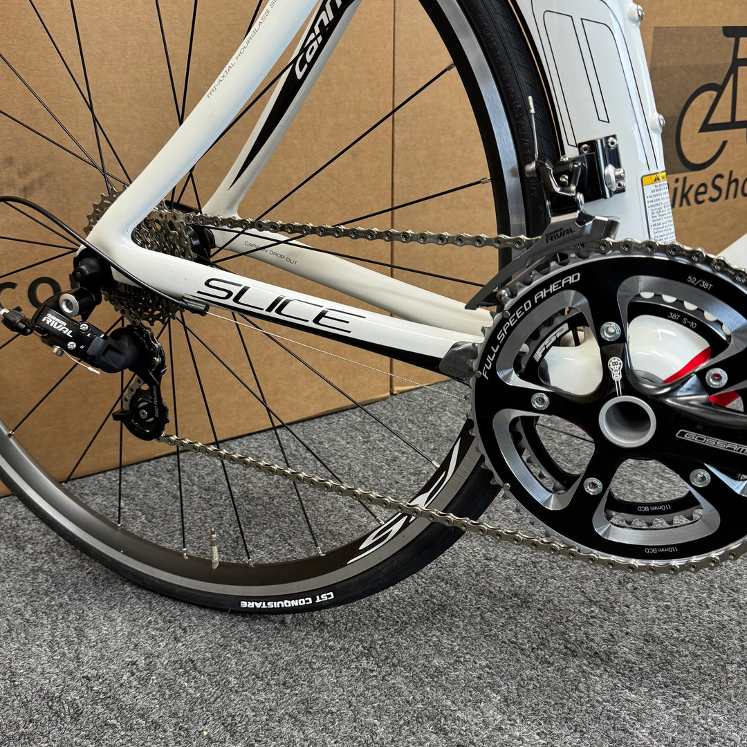 Used Cannondale Slice Hi-Mod 2, Carbon Fiber Triathlon Bike-2010, 58cm