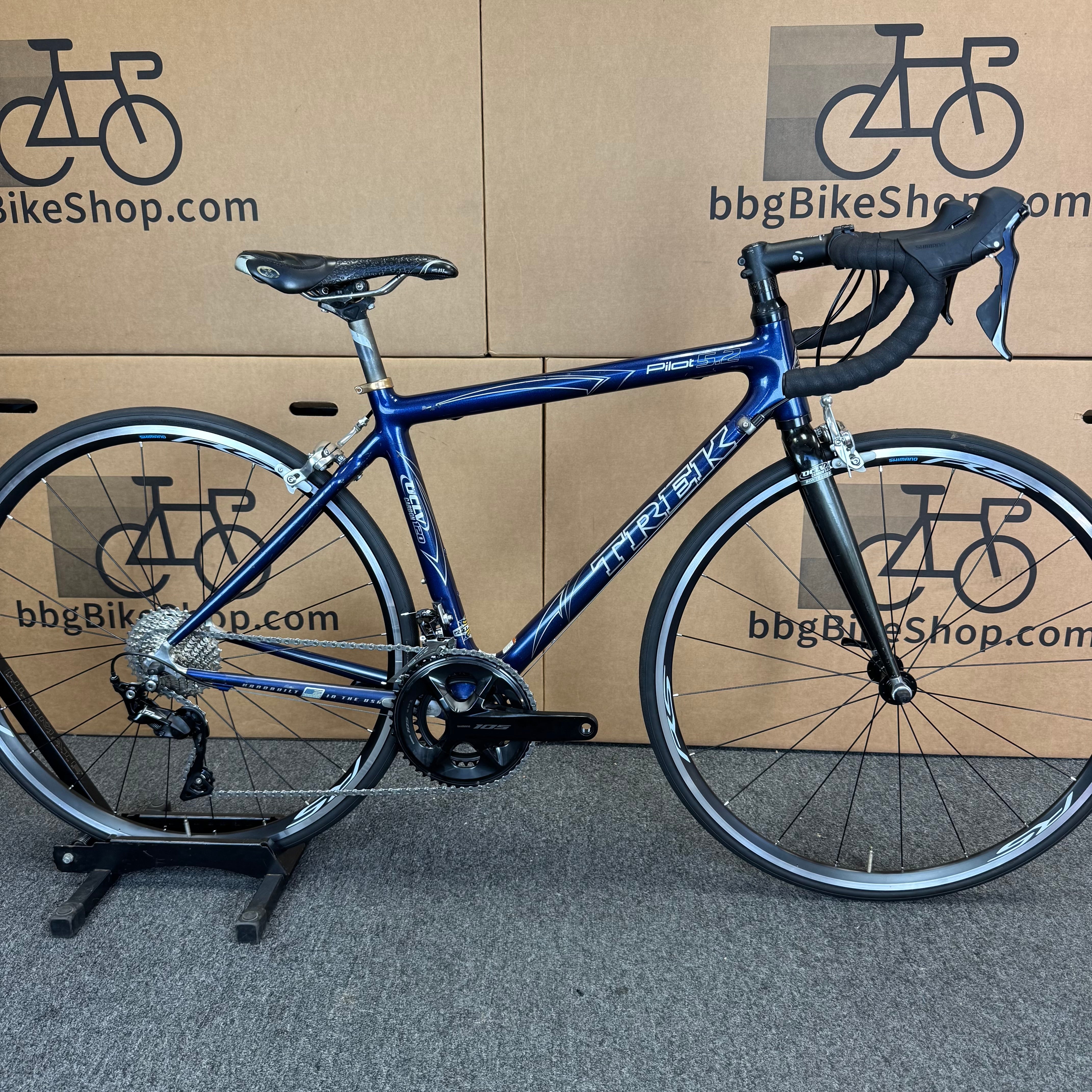 Used Trek Pilot 5.2, 11-speed Shimano 105, OCLV Carbon 120, Road Bike