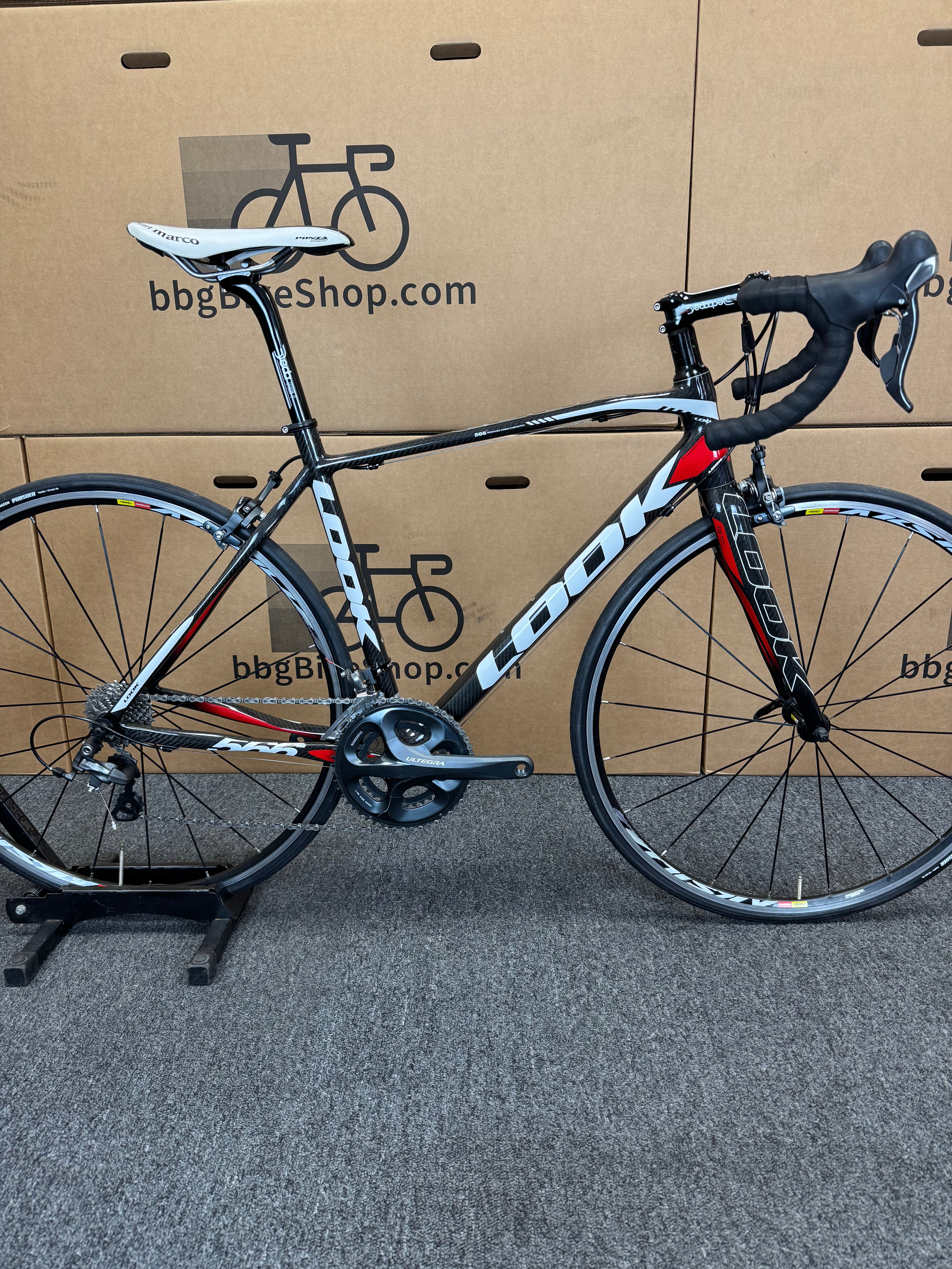 Used Look 566, Carbon Fiber Road Bike-2013, Small (52cm