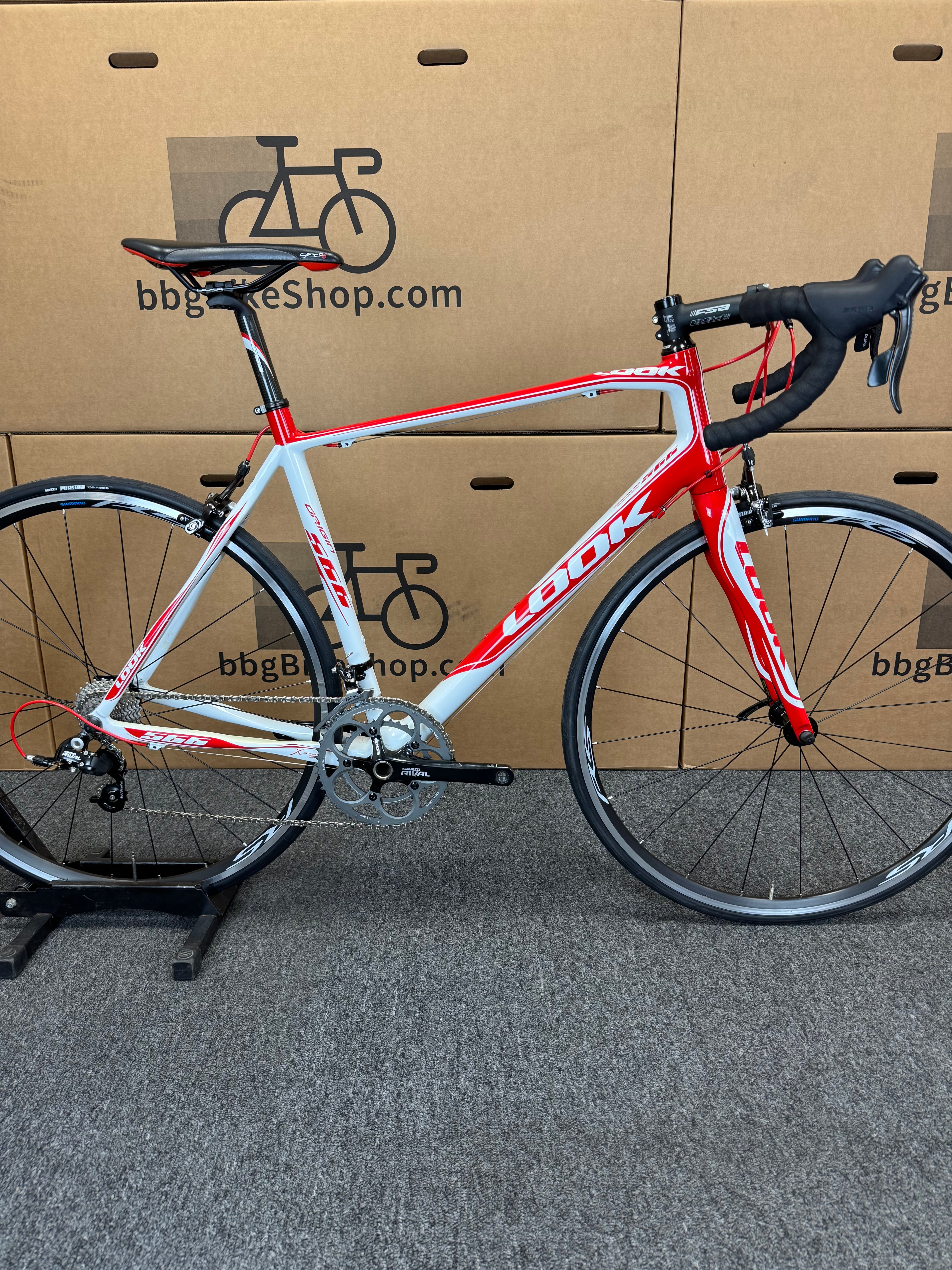 Used Look 566, Carbon Fiber Road Bike-2010, Large (56cm