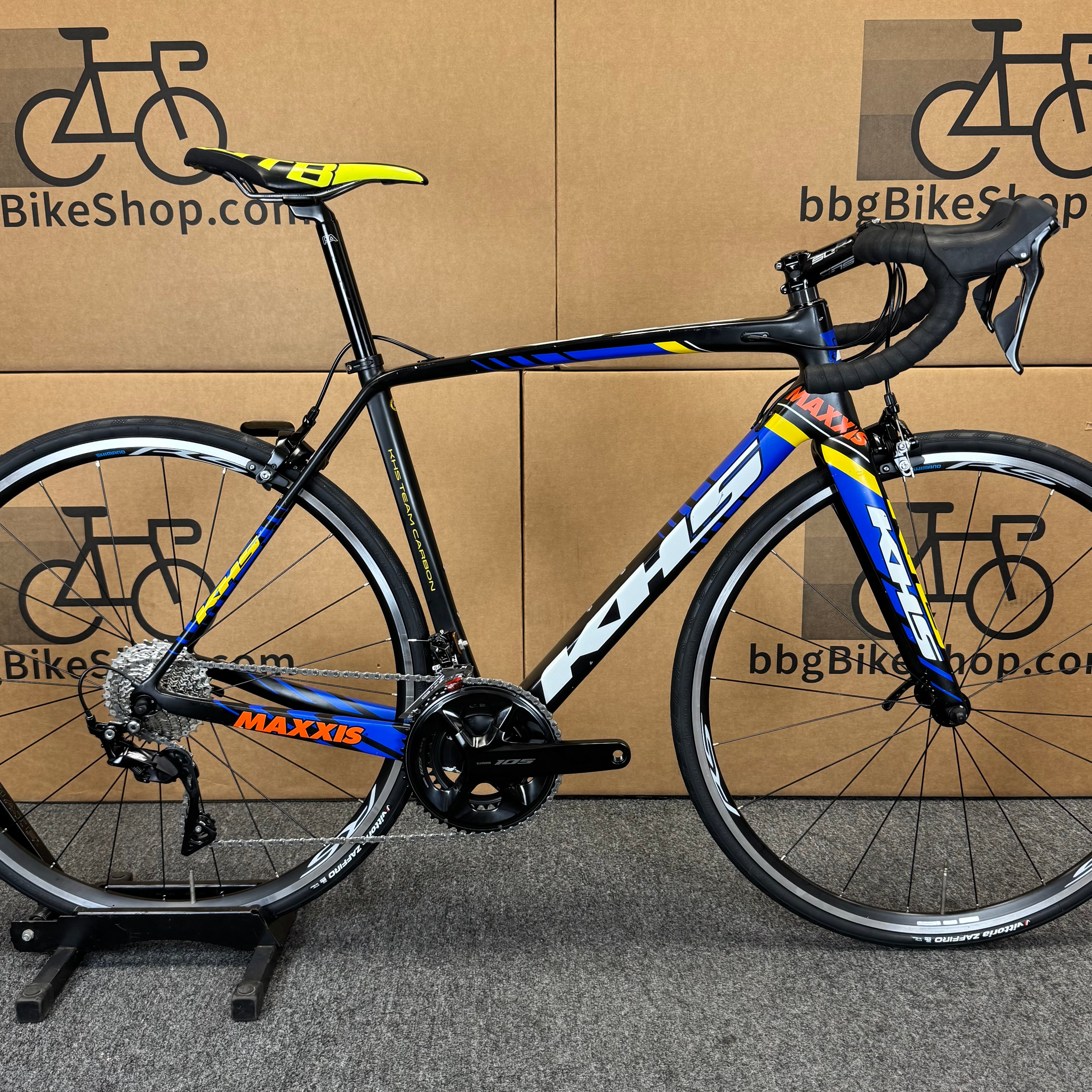 Used KHS Flite Team, 11-speed Shimano 105, Carbon Road Bike-2017