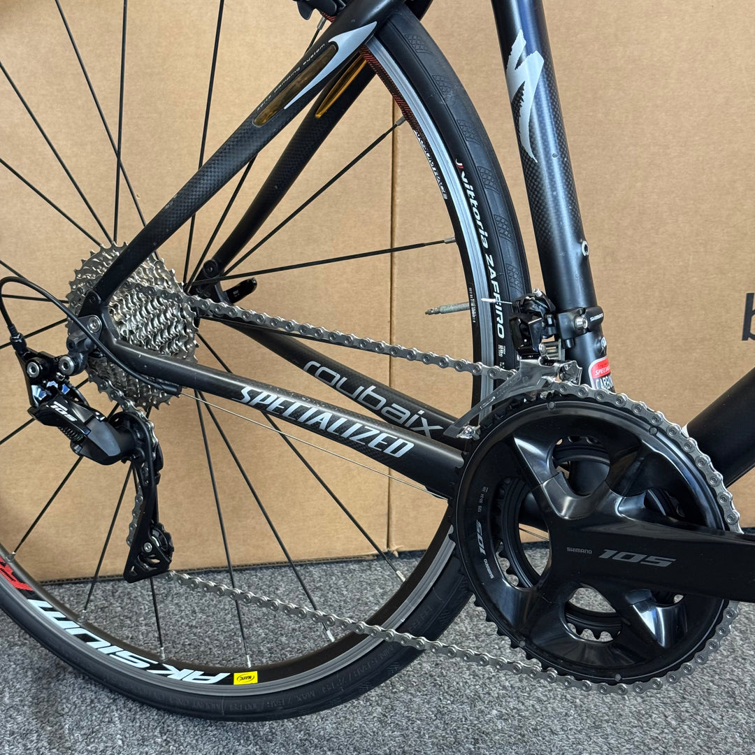 Used Specialized Roubaix Pro, 11-speed Shimano 105, Carbon Road Bike-2005, 54cm