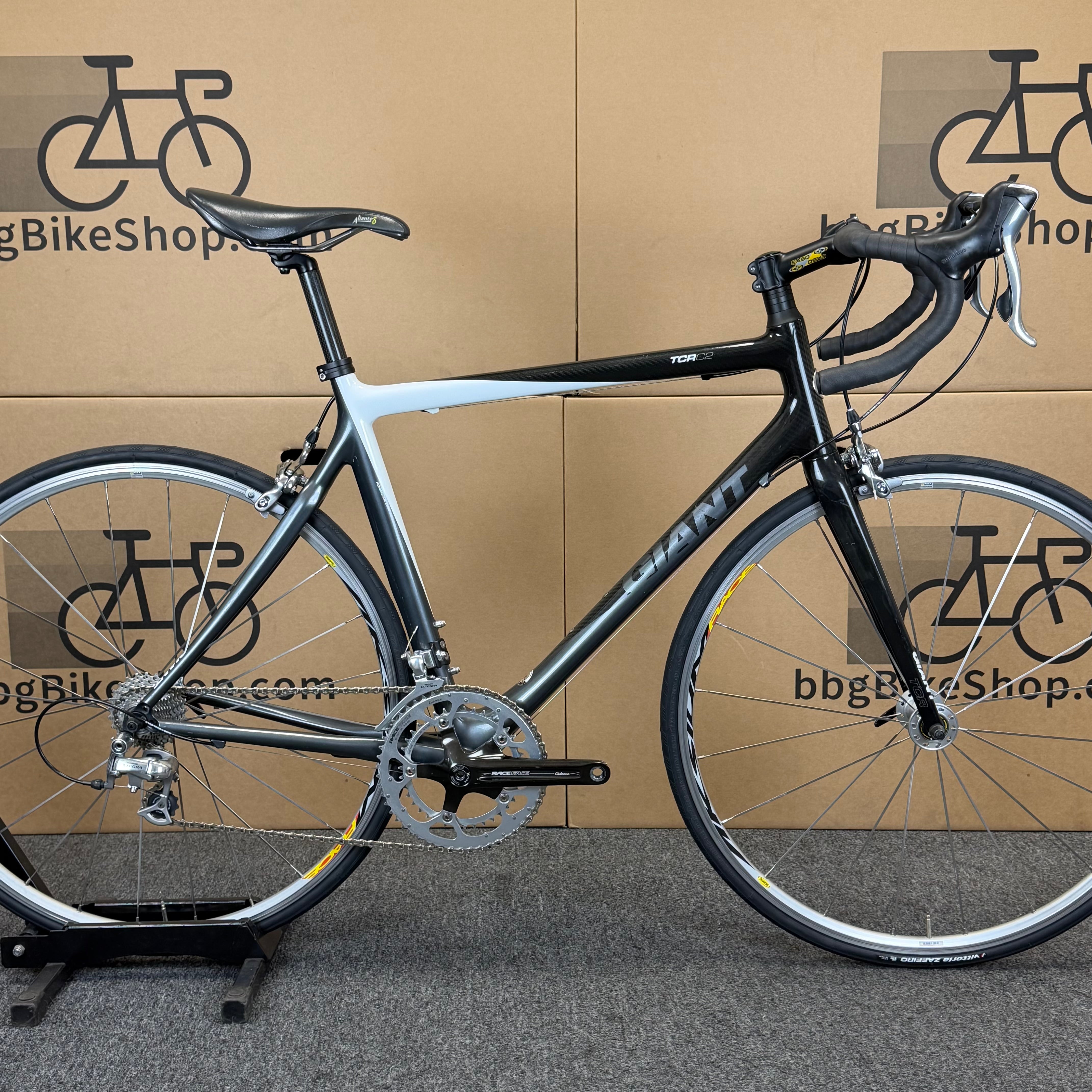 Used Giant TCR C2, Carbon Fiber Road Bike-2007, 56cm – BikingBicycleGarage