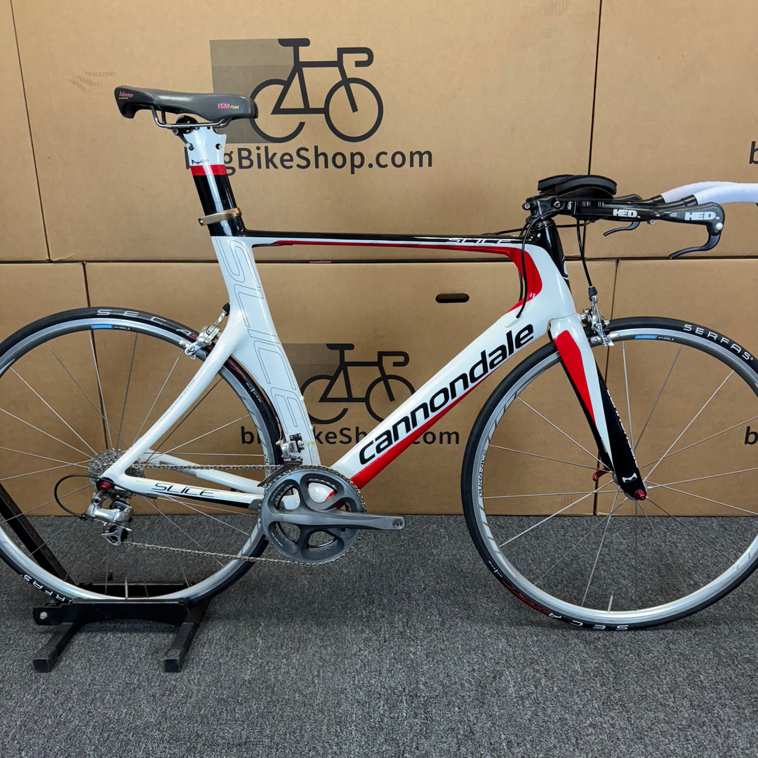Used Cannondale Slice Hi-Mod 2, Carbon Fiber Triathlon Bike-2010, 60cm