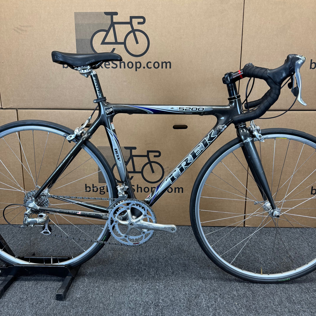 Used Trek 5200, OCLV 120 Carbon Fiber Road Bike-2003, 52cm
