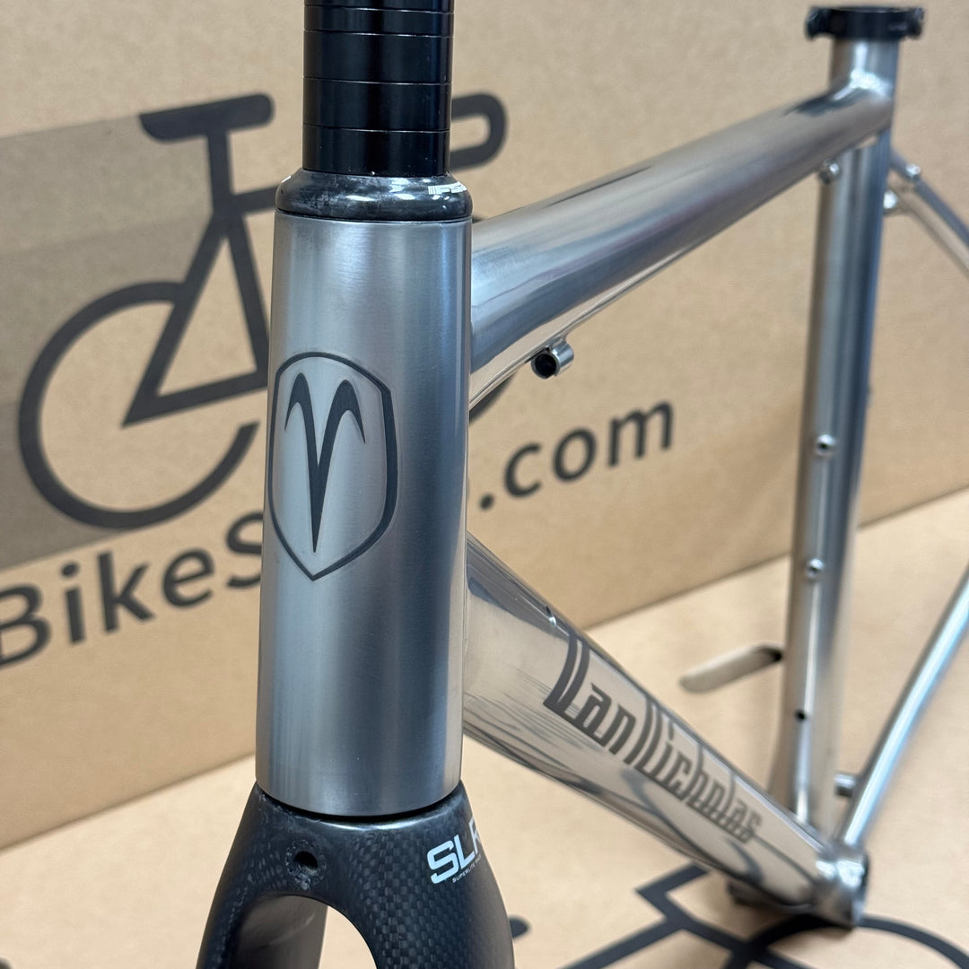 52cm Van Nicholas Titanium Road Frameset with Carbon Fiber Fork