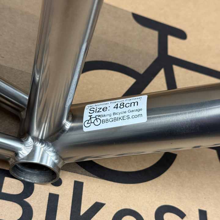 48cm Van Nicholas Titanium Road Frameset with Carbon Fiber Fork