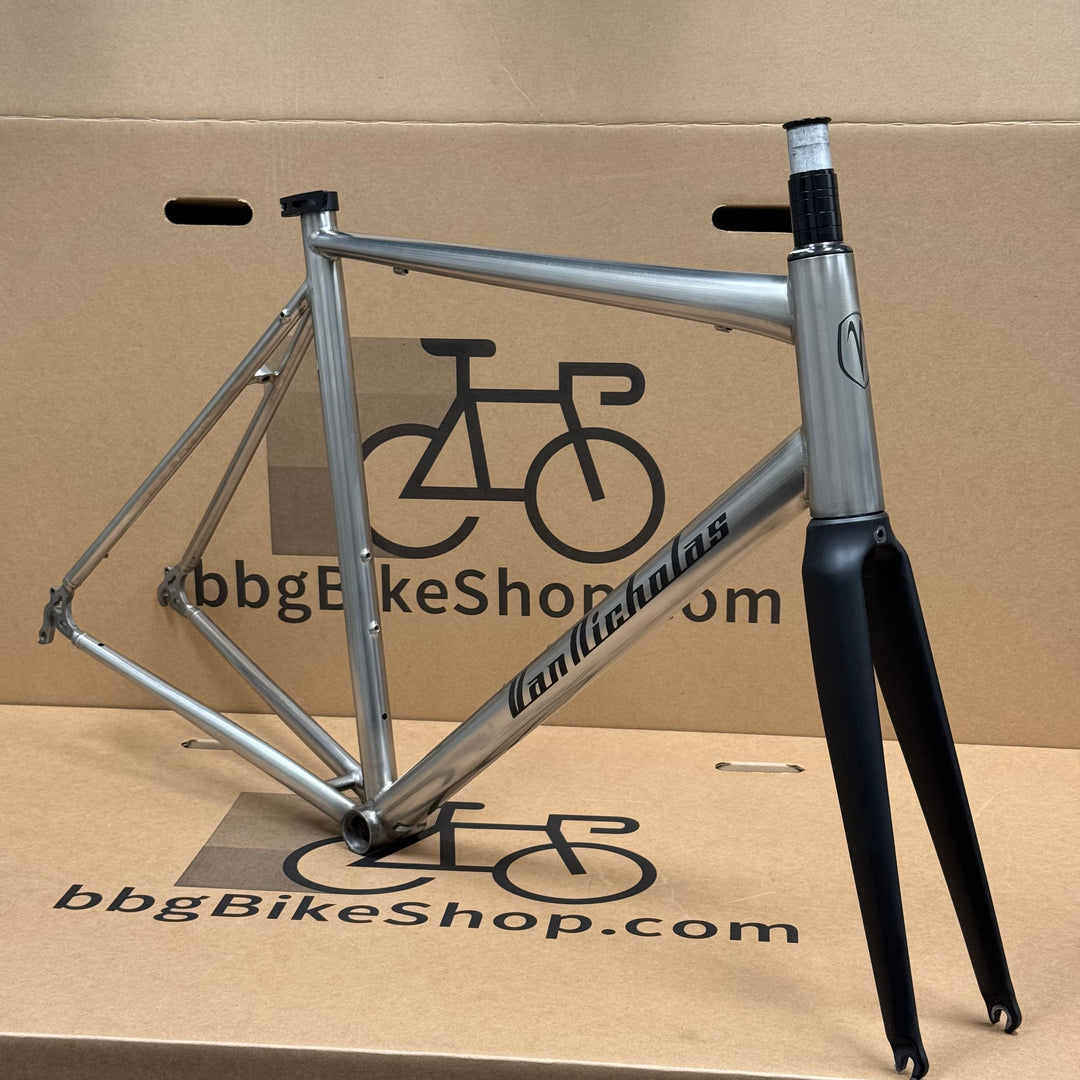 56cm Van Nicholas Titanium Road Frameset with Carbon Fiber Fork