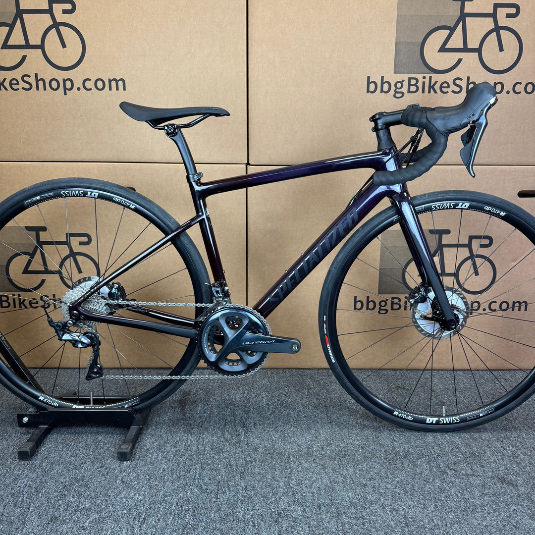 Used Specialized Tarmac Women's, 11-Speed Ultegra, Carbon Road Bike-2019, 49cm
