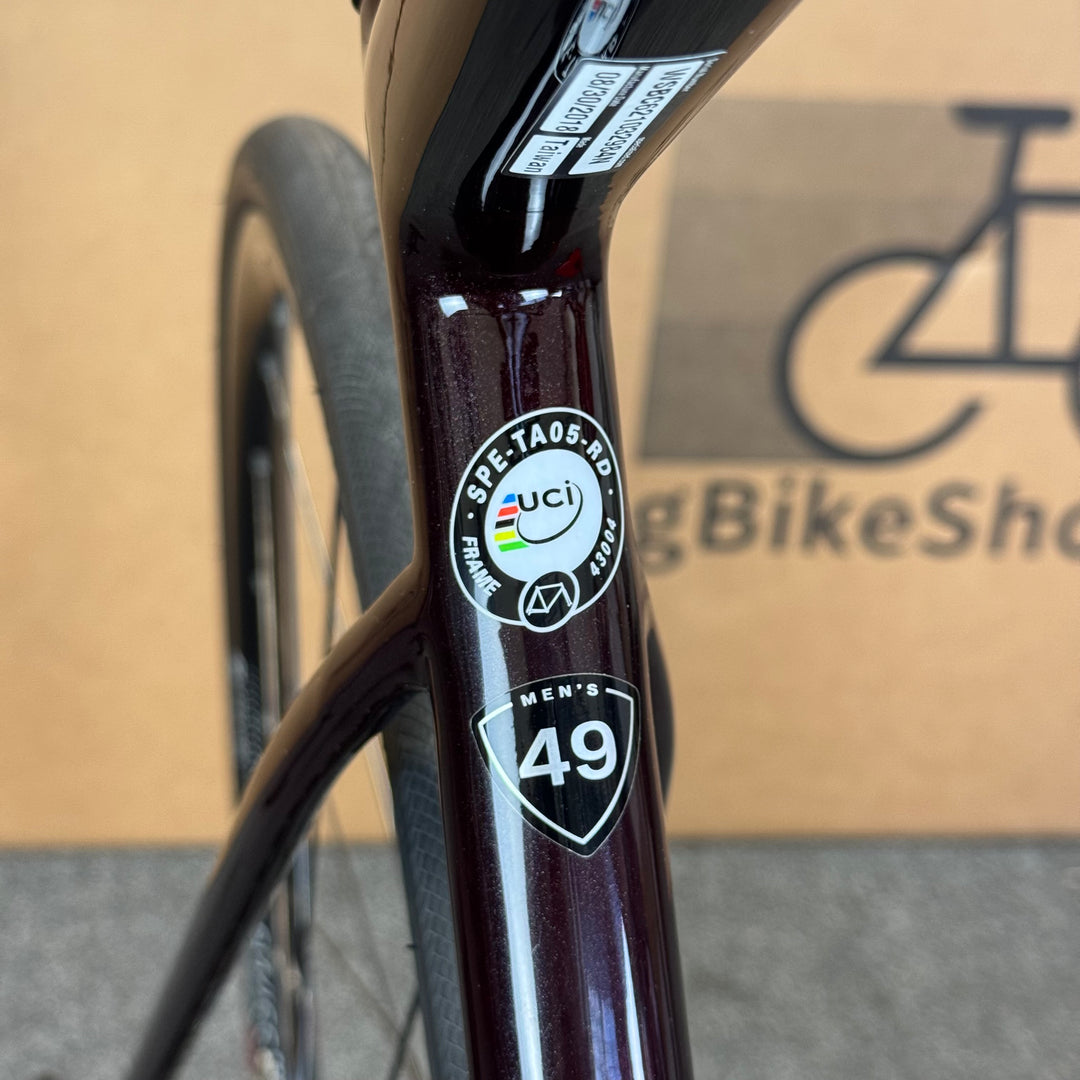 Used Specialized Tarmac Women's, 11-Speed Ultegra, Carbon Road Bike-2019, 49cm