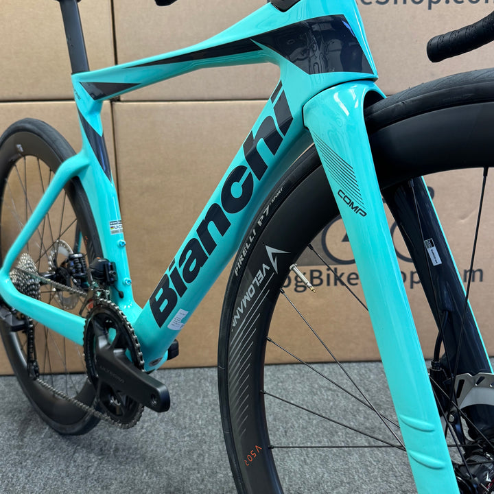 New Bianchi Oltre Comp, Ultegra Di2 12-speed, Carbon Fiber Road Bike-2024, 50cm