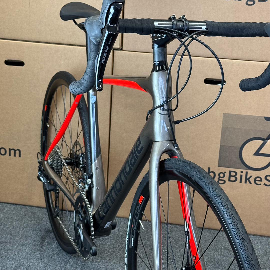 Used Cannondale Synapse Disc, 11-speed, Carbon Fiber Road Bike-2019, 54cm