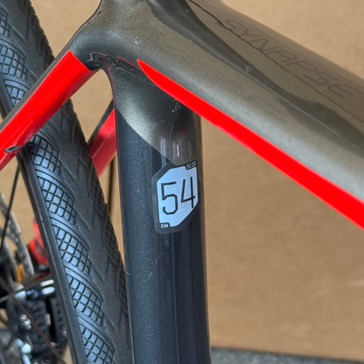 Used Cannondale Synapse Disc, 11-speed, Carbon Fiber Road Bike-2019, 54cm
