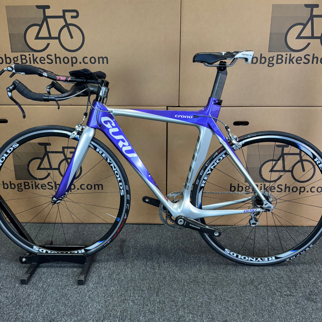 Used Guru Crono, Carbon Fiber Triathlon Bike-2008, 50cm