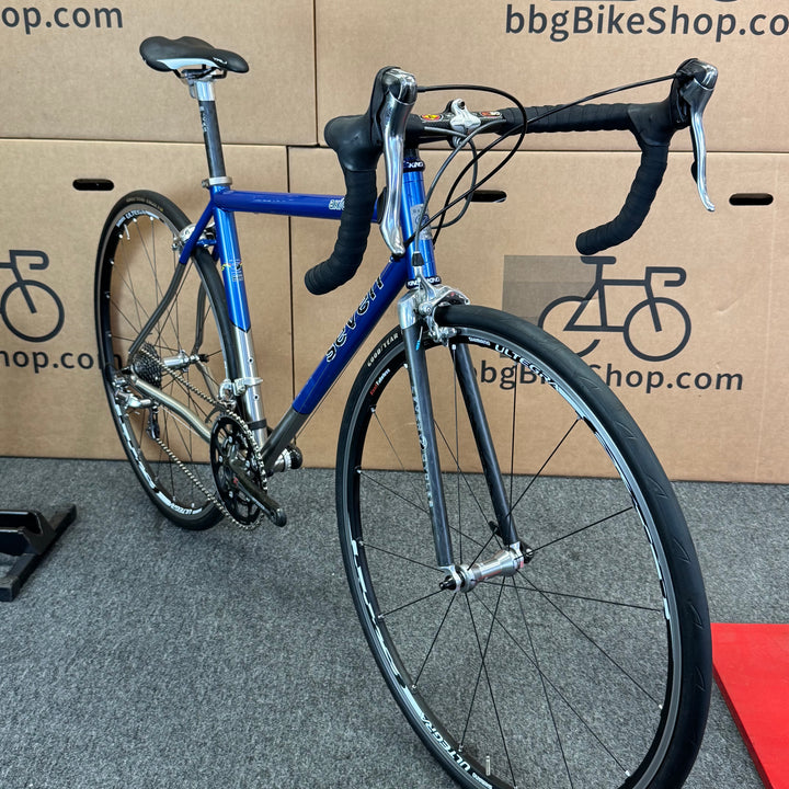 Used Seven Cycles Axiom Titanium Road Bike-2015, Shimano Dura-Ace, 55cm