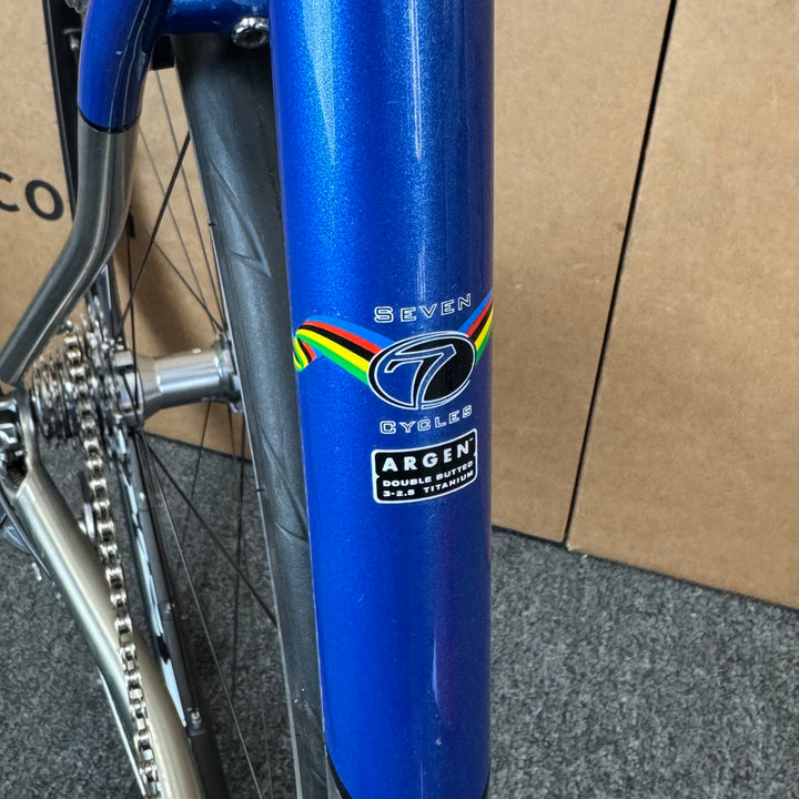 Used Seven Cycles Axiom Titanium Road Bike-2015, Shimano Dura-Ace, 55cm