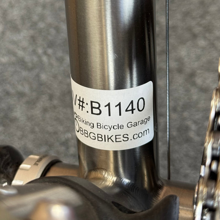 Used Seven Cycles Axiom Titanium Road Bike-2015, Shimano Dura-Ace, 55cm