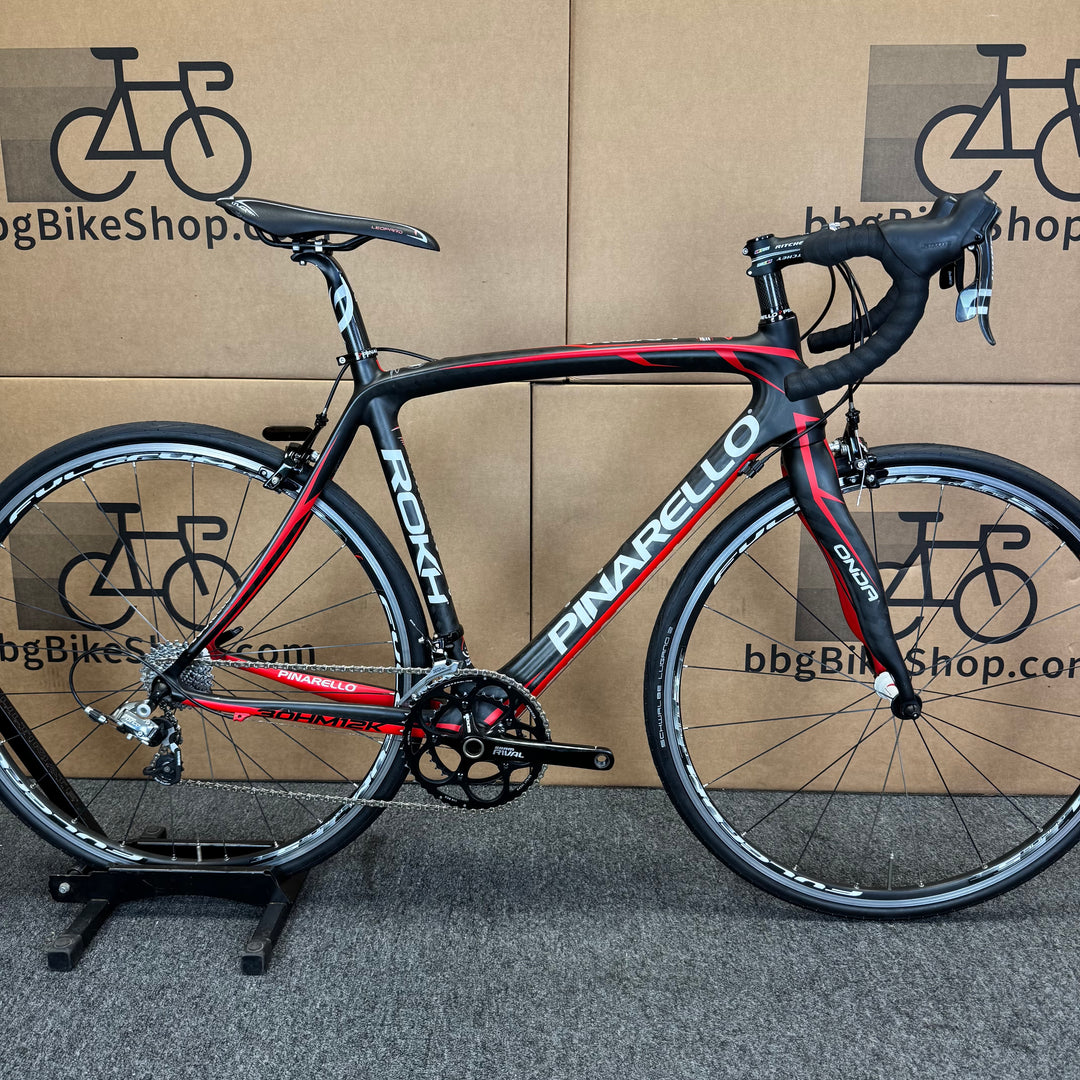 Used Pinarello Rokh, Carbon Fiber Road Bike-2013, 52cm