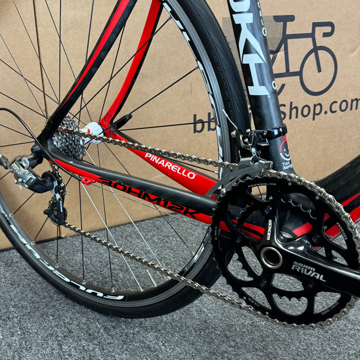 Used Pinarello Rokh, Carbon Fiber Road Bike-2013, 52cm