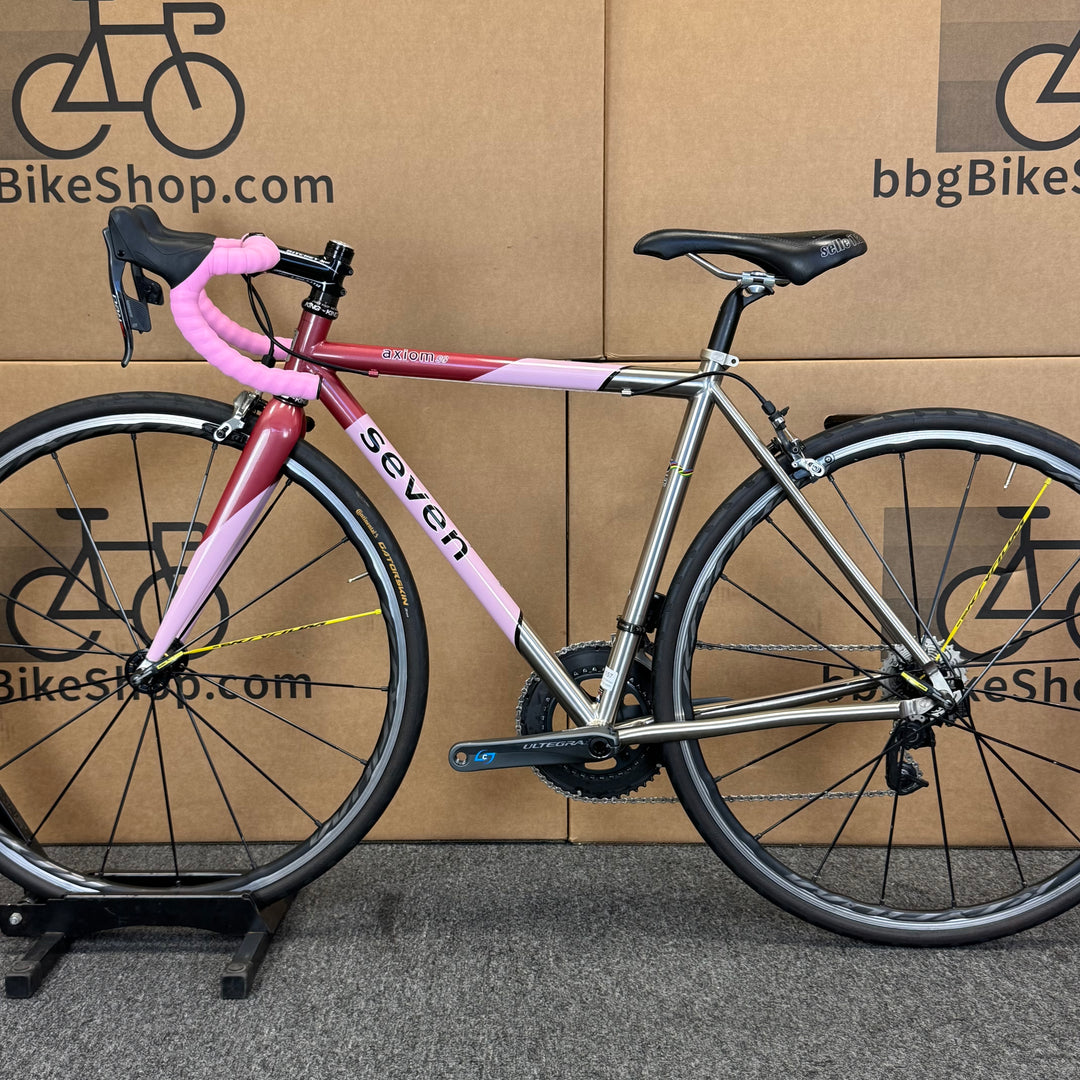 Used Seven Cycles Axiom SG, Titanium 3AL/2.5V, Road Bike, 50cm