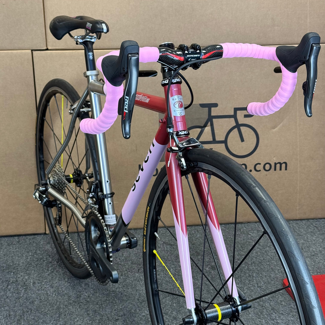Used Seven Cycles Axiom SG, Titanium 3AL/2.5V, Road Bike, 50cm
