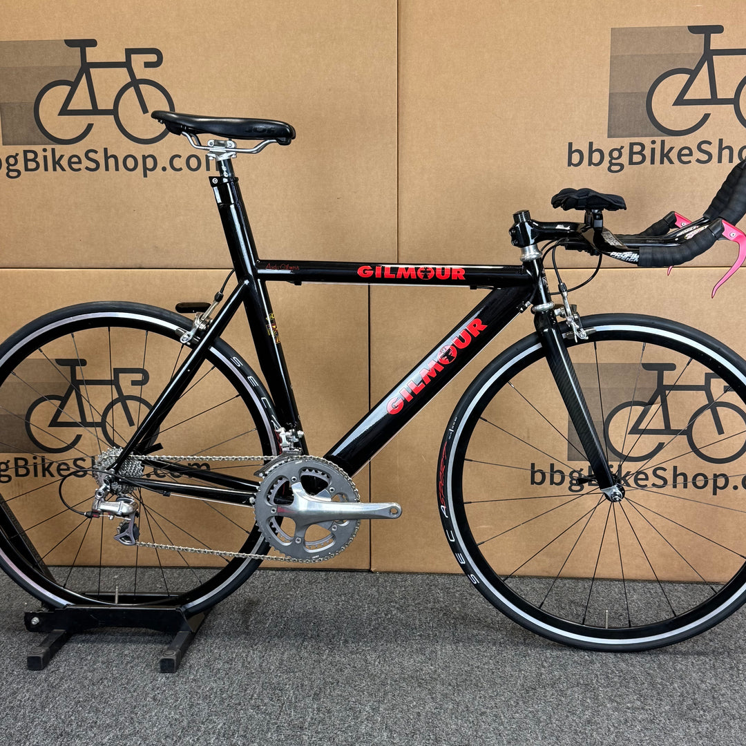 Used Andy Gilmour Handmade Triathlon Bike with Shimano Dura-Ace, 54cm