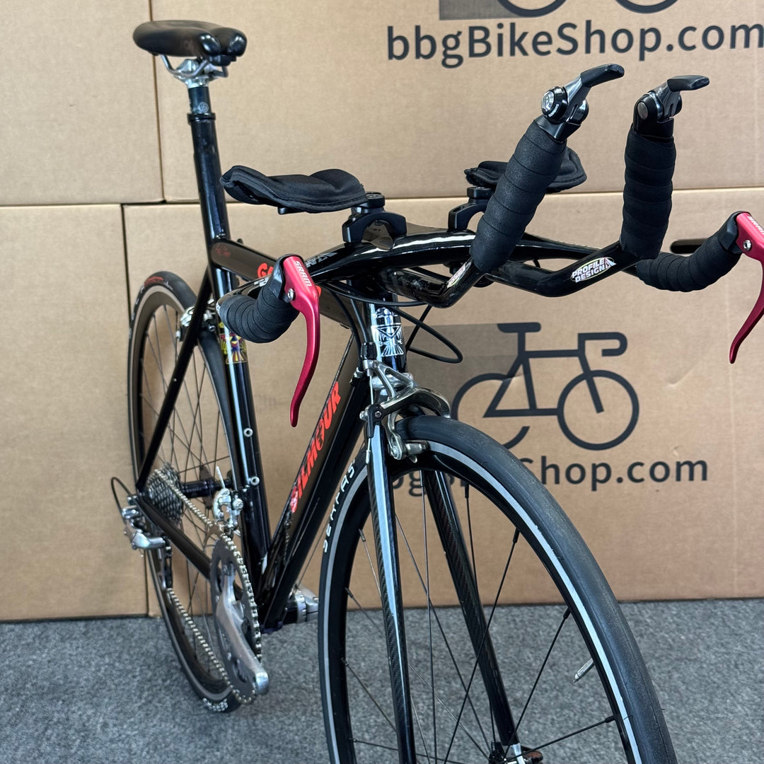 Used Andy Gilmour Handmade Triathlon Bike with Shimano Dura-Ace, 54cm